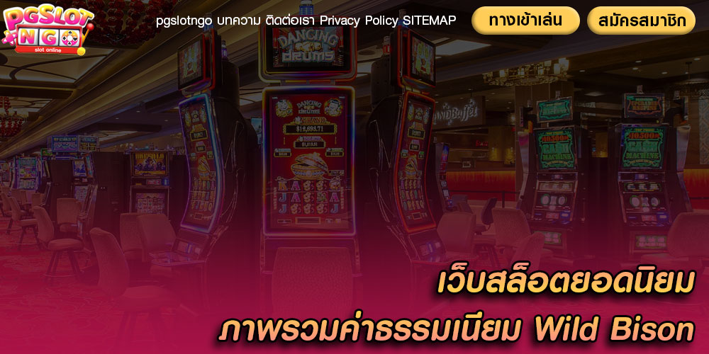 เว็บสล็อตยอดนิยม ภาพรวมค่าธรรมเนียม Wild Bison