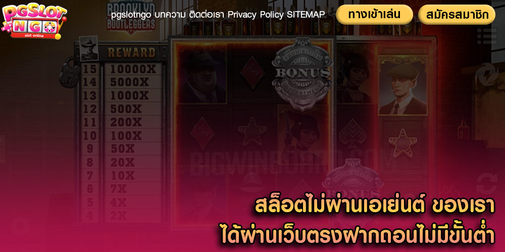 สล็อตไม่ผ่านเอเย่นต์ ของเราได้ผ่านเว็บตรงฝากถอนไม่มีขั้นต่ำ