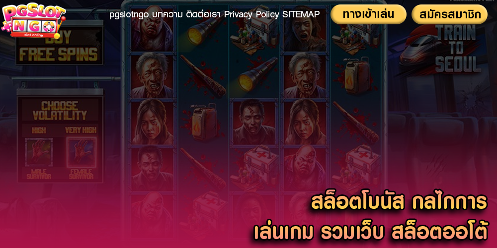 สล็อตโบนัส กลไกการเล่นเกม รวมเว็บ สล็อตออโต้